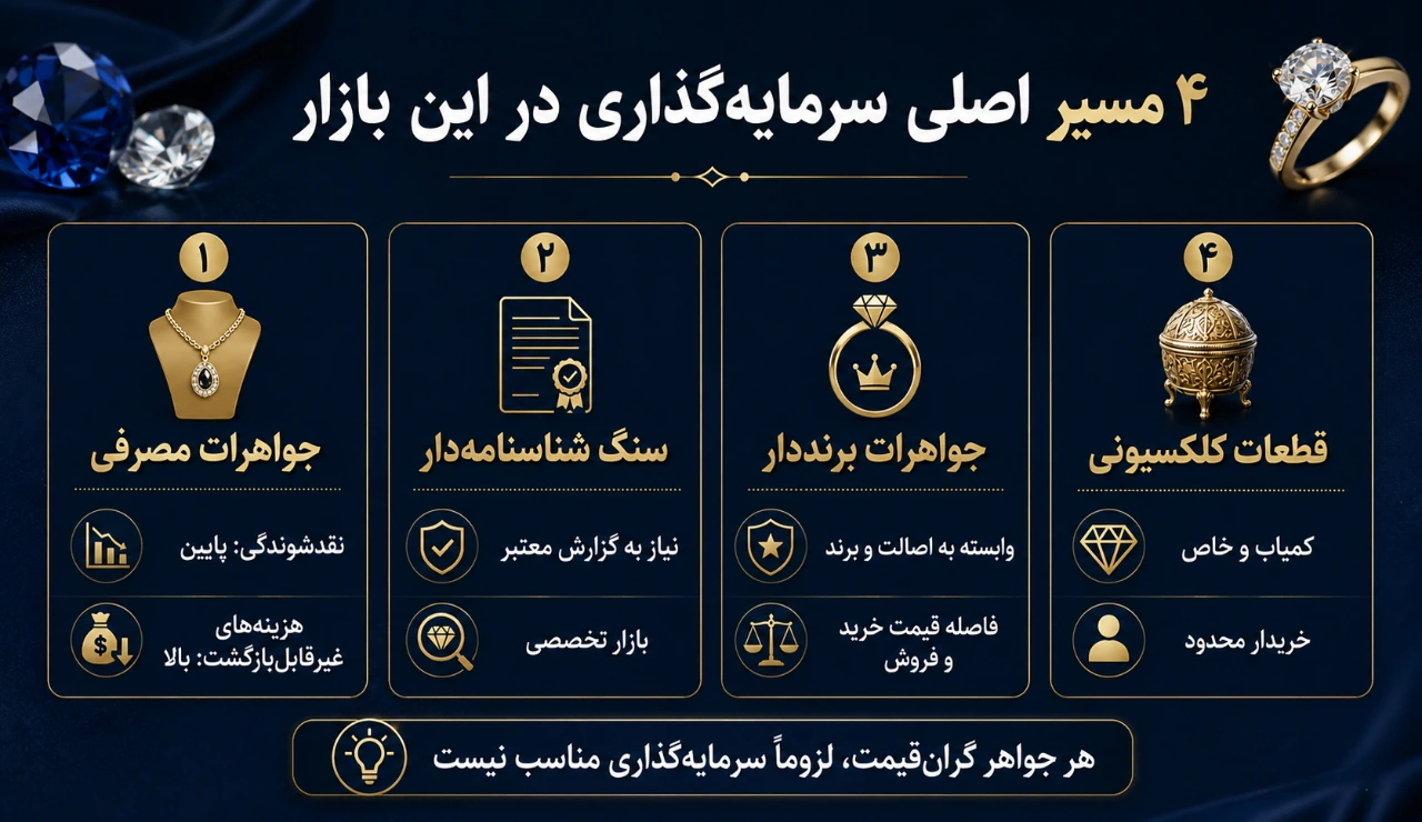 4مسیر اصلی سرمایه گذاری در این بازار